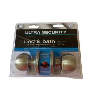 Ultra Security Bed & Bath Door Knob Set